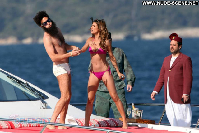 Elisabetta Canalis The Dictator Sexy Beautiful Babe Boat Posing Hot